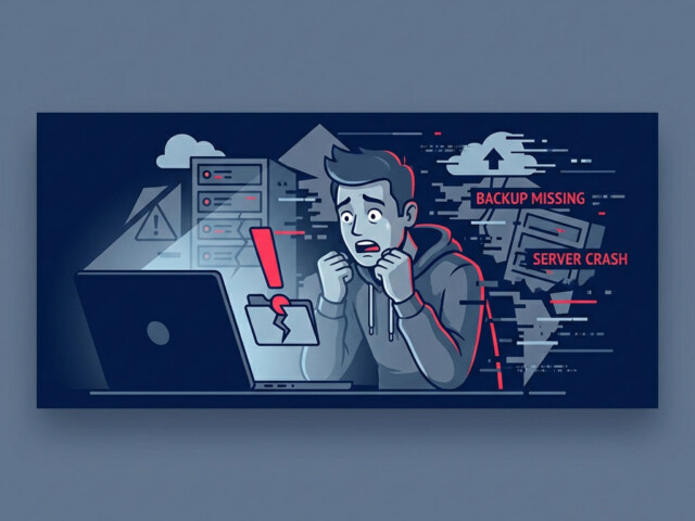 webサイトのクラッシュで青ざめる